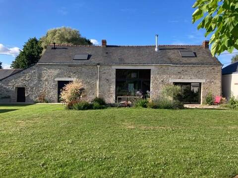 Charming house with garden in the countryside.