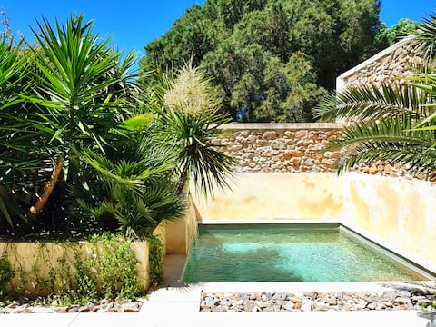 Charming House, A/C, bathing pool, restaurant 200m