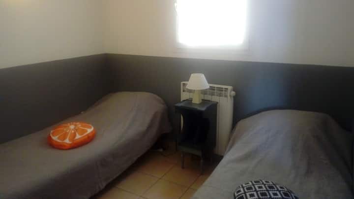 客房2张单人床80x200