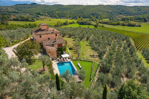La Leopoldina, luxury villa close to Florence