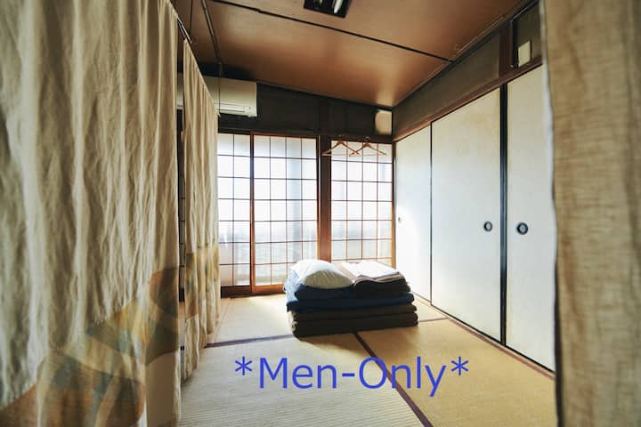 男性専用のお部屋です。