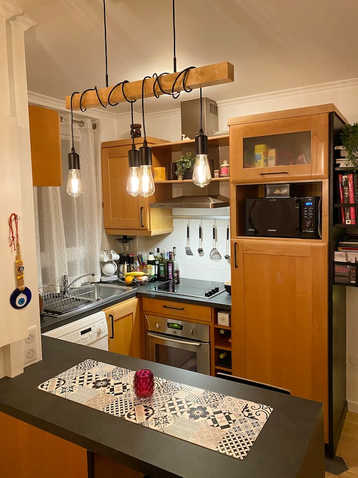 Lovely & cosy apartment in the village Faidherbe !