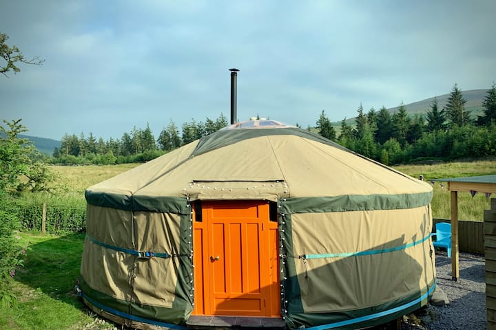 Beautiful yurt in amazing mountain/forest location