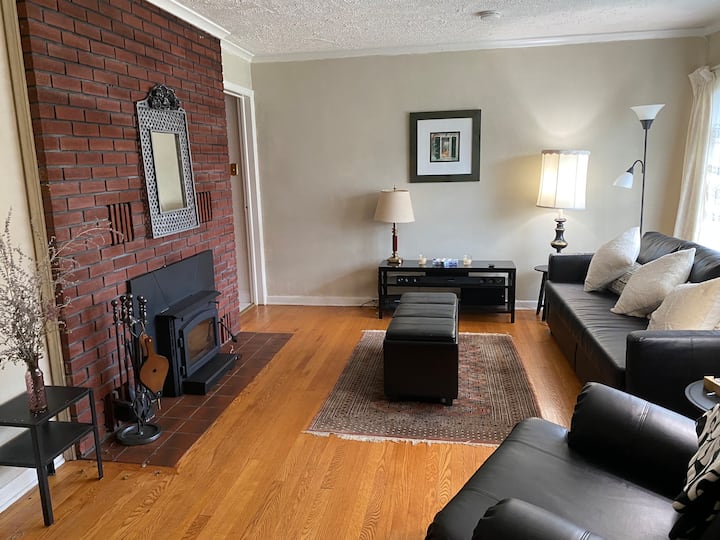 The living room is yet another place to hang out.