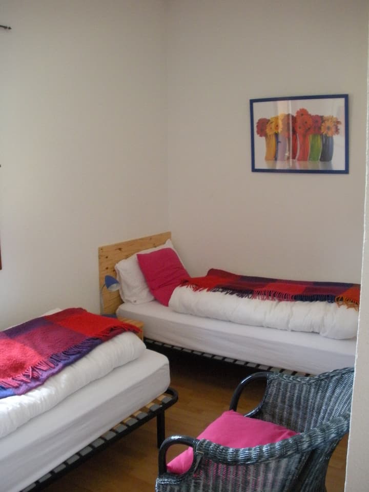 卧室3 - 2张单人床