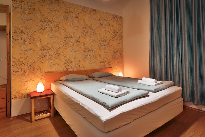 Comfortable, separate room near a park