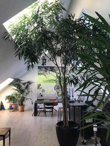 Bohemian Penthouse in the Heart of Chic Vesterbro