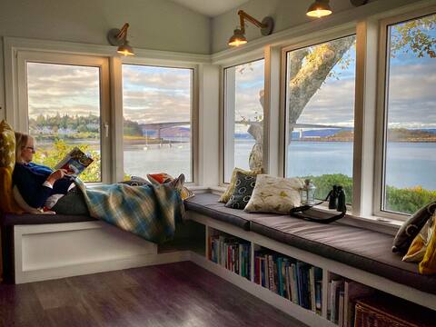 The Anchorage, Kyleakin. Right on the Skye shore.