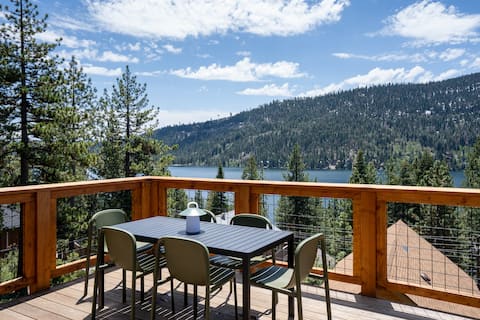 Donner Lake Cabin w/ EV Charger, Hot Tub & Views