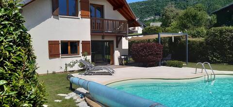 Spacious Contemporary Home with Pool near Annecy