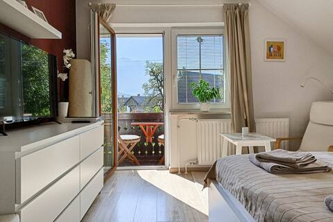 Cozy double room & bikes & sauna @ Lake Bohinj