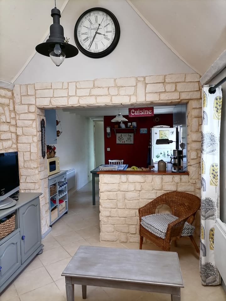 A 15 Min. Des Côtes Charmante Maison De Vacances - Somme