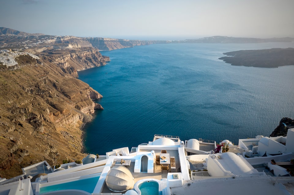 Pura Vida Villa, on the caldera edge, Imerovigli, Santorini, Greece, photo 8 of 10