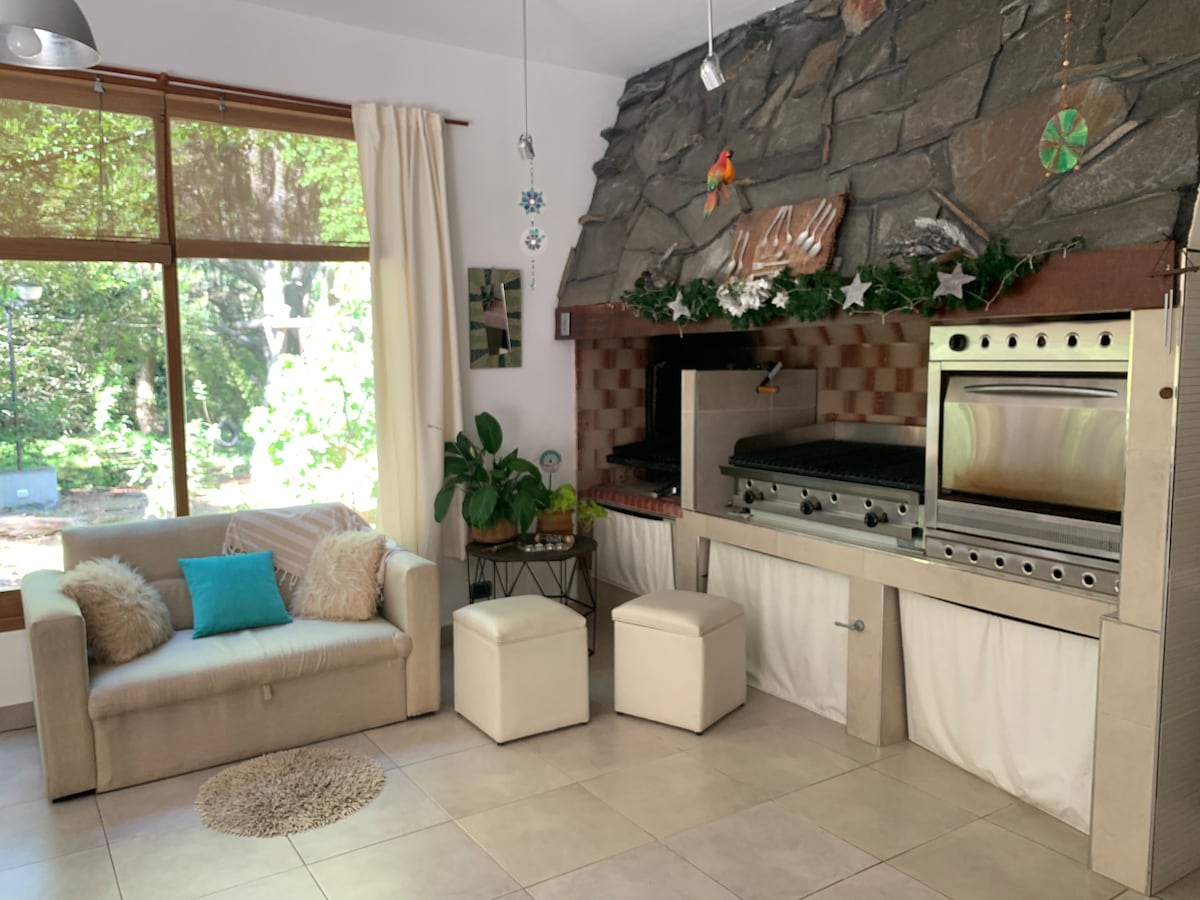 Popular Airbnb listing: HOSPEDAJE ARMONÍA   Forest, Nature and Sea in Santa Teresita