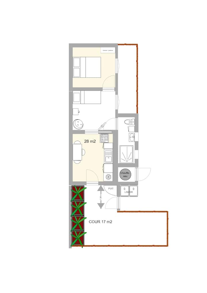 Rdc De Villa 28m² -Plage à 400m Et Piscine- - Six-Fours-les-Plages