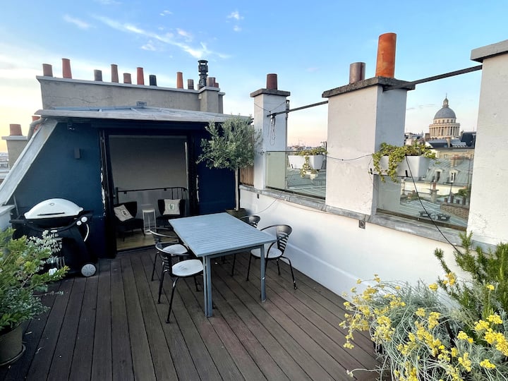 Amazing view, terrace, Luxury flat