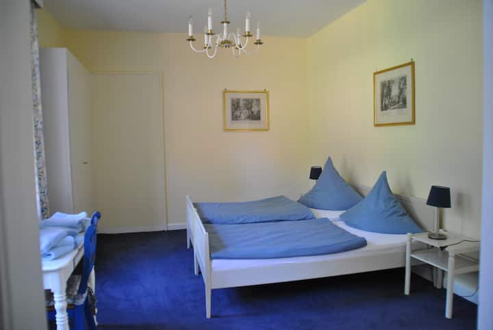 Საძინებელი პირველი სართული საკუთარი სააბაზანოთი