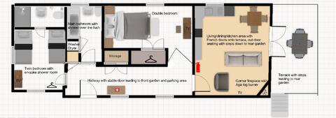 Top performing Airbnb: Glebe Barn at Farlow Detached dog friendly cottage in Shropshire