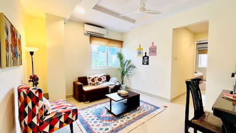 BluO 1BHK Gachibowli - Terrace Garden, Lift