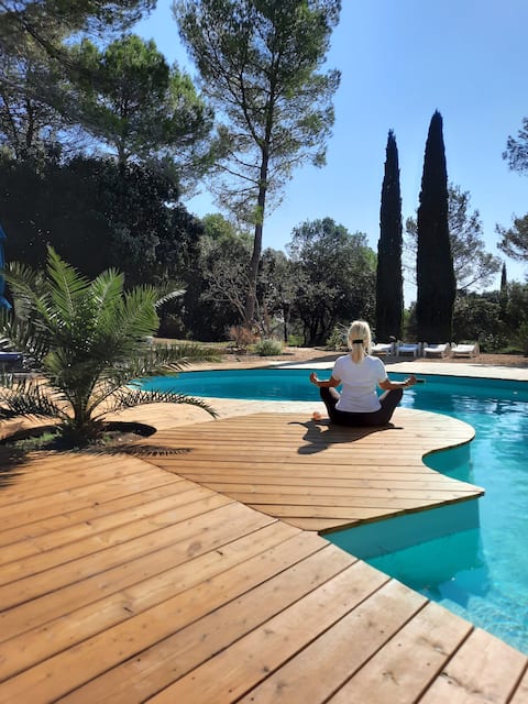 Air-conditioned villa with swimming pool in Provence