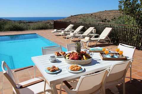 Phaestias Villas with amazing sea view