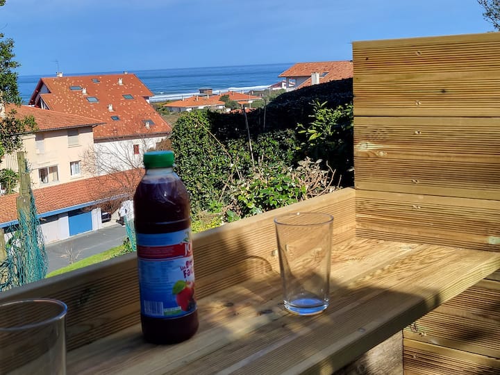 Appt F3   Jardin Exotique Privé  Plage à Pied  3* - Bayonne