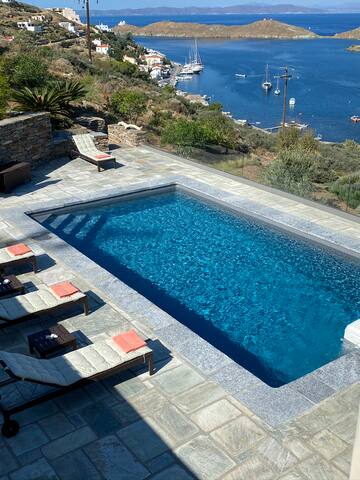 Villa Faros Kea private pool and stunning views gallery image 3