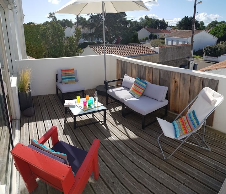 T3 apartment in the heart of Fromentine 2 * classified Apartments