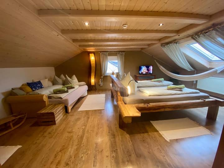 Ático del apartamento - Dormitorio 2 1-4 personas