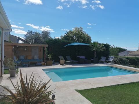 Quiet house near Montpellier and beaches