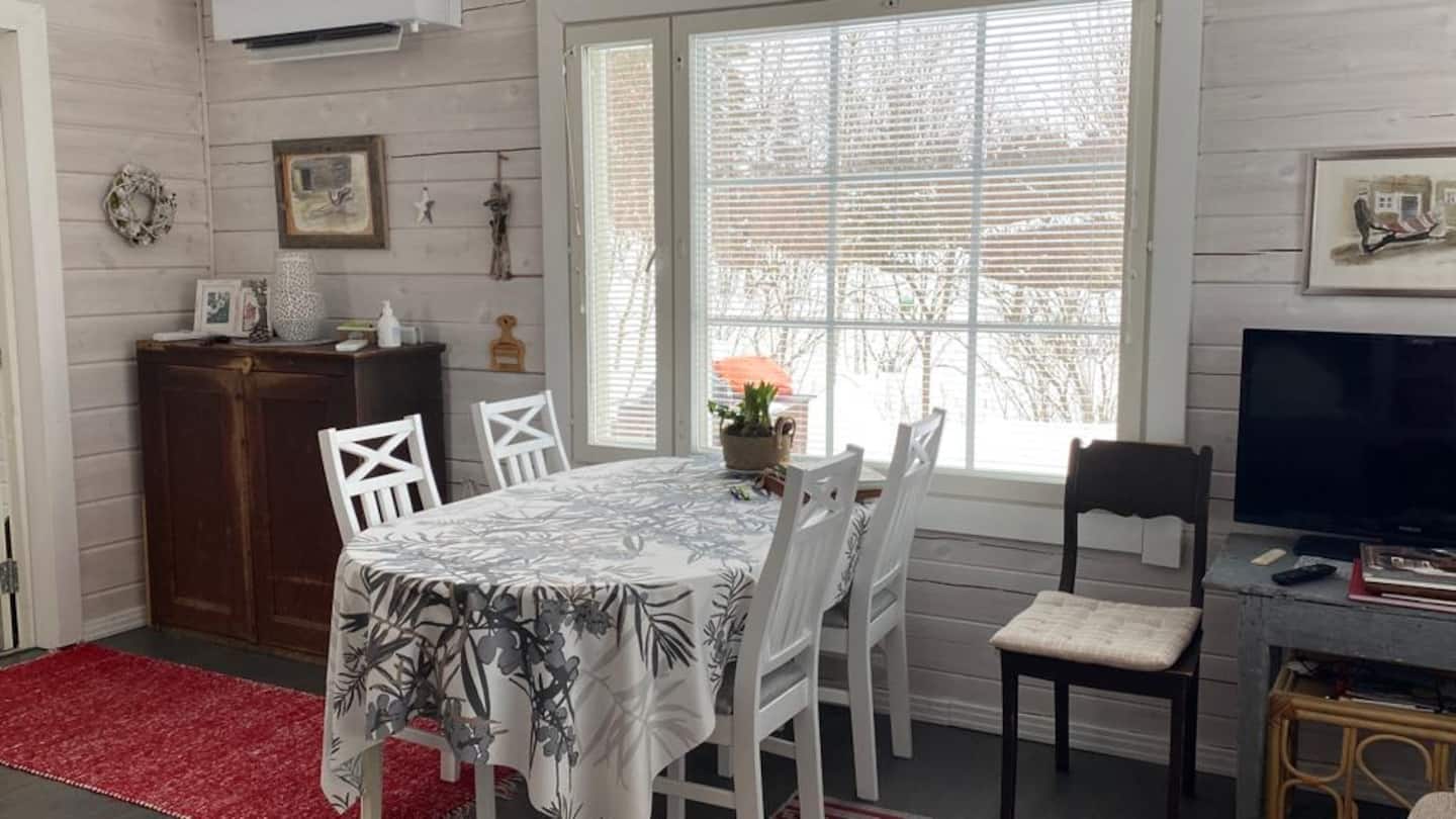 A New Log Cabin With A Beautiful View To A Lake 4