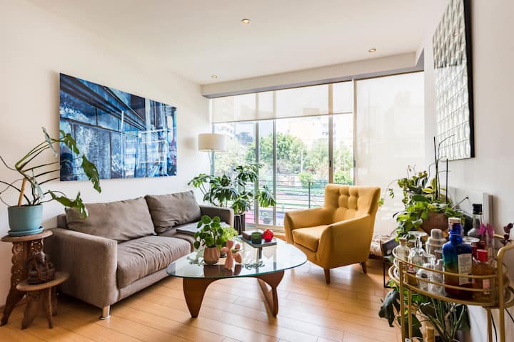 Acogedora habitación privada y baño en la mejor ubicación Roma Norte -  Deptos. en complejo residencial en renta en Ciudad de México, Ciudad de  México, México - Airbnb