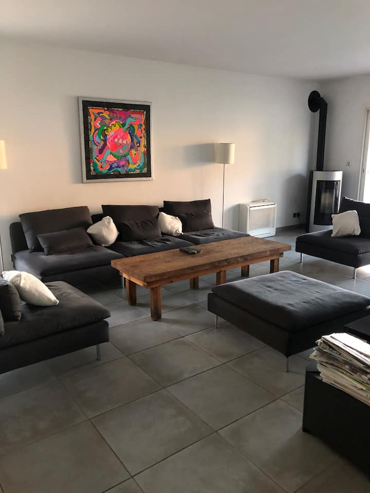 Villa Piscine Sécurisée Au Calme  Terrain  1000m2 - Bouc-Bel-Air