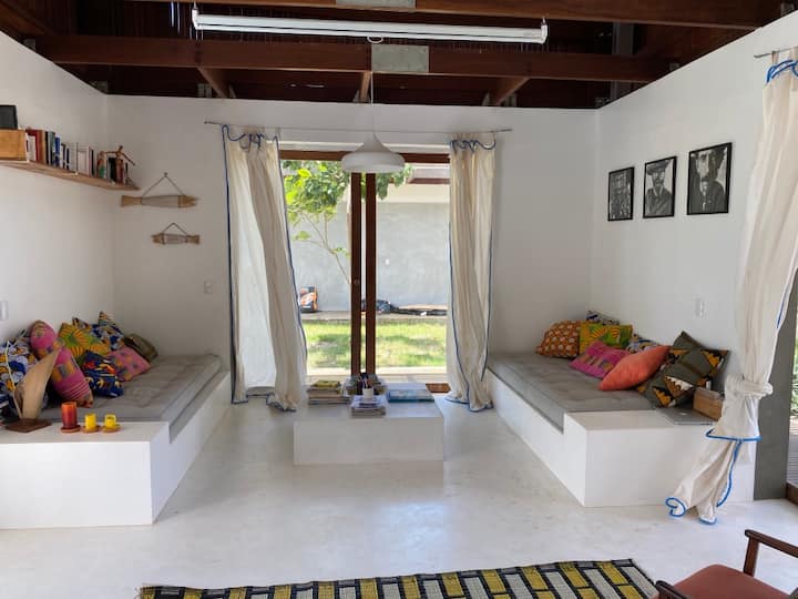 Casa Oásis: Serenidade Com 6 Quartos - São Miguel do Gostoso