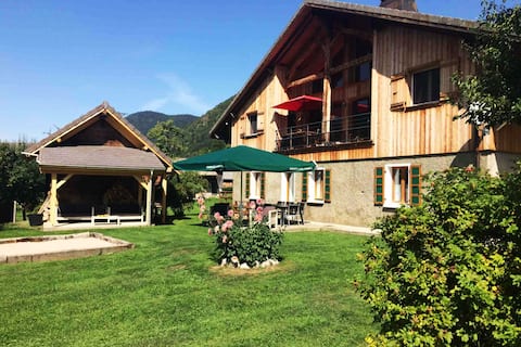 South-facing apartment in renovated farmhouse