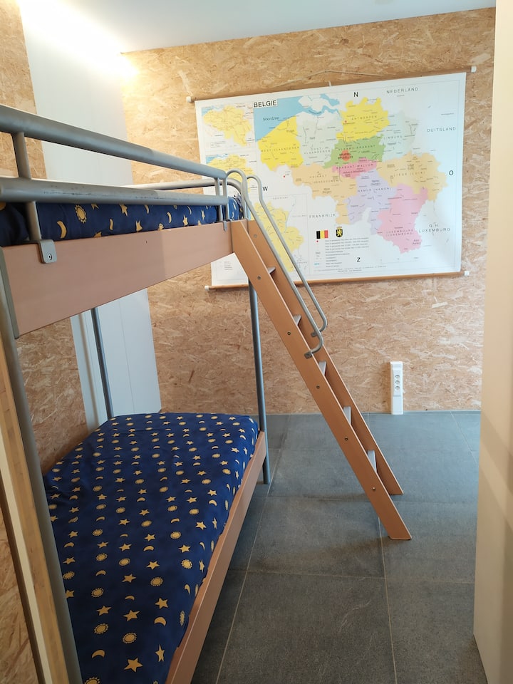 Slaapkamer 2 (optie: 2 bedden)