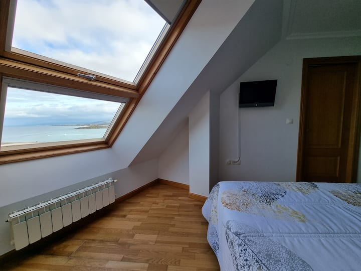 spavaća soba na katu