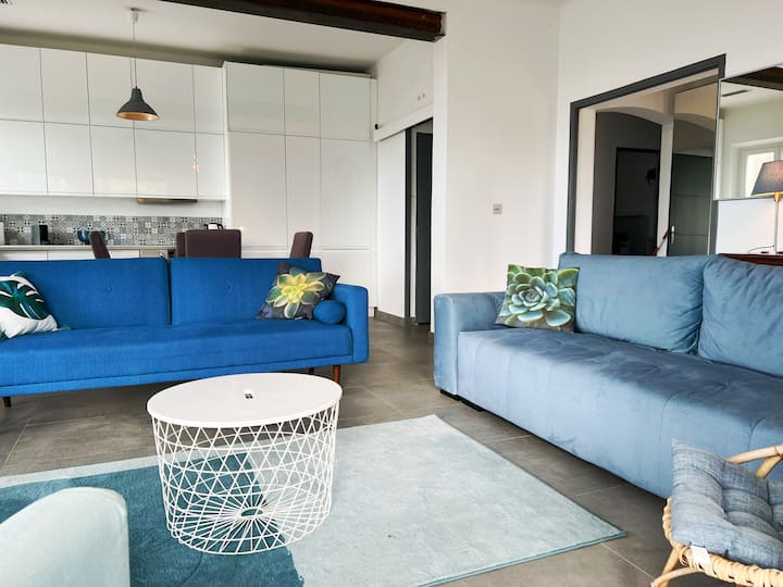 Villa "Mare E Sol", Vue Mer, En Face De La Plage - Sanary-sur-Mer