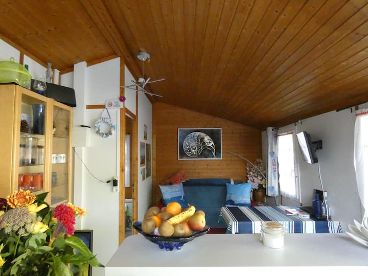 Chalet 6 Pers -2km Plage La Hume -10km Dune Pilat - Bassin d’Arcachon