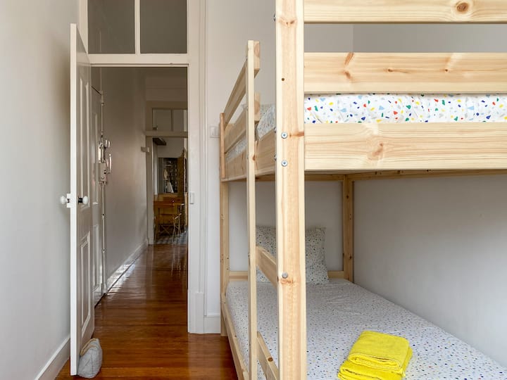 Druhá spálňa - poschodová posteľ