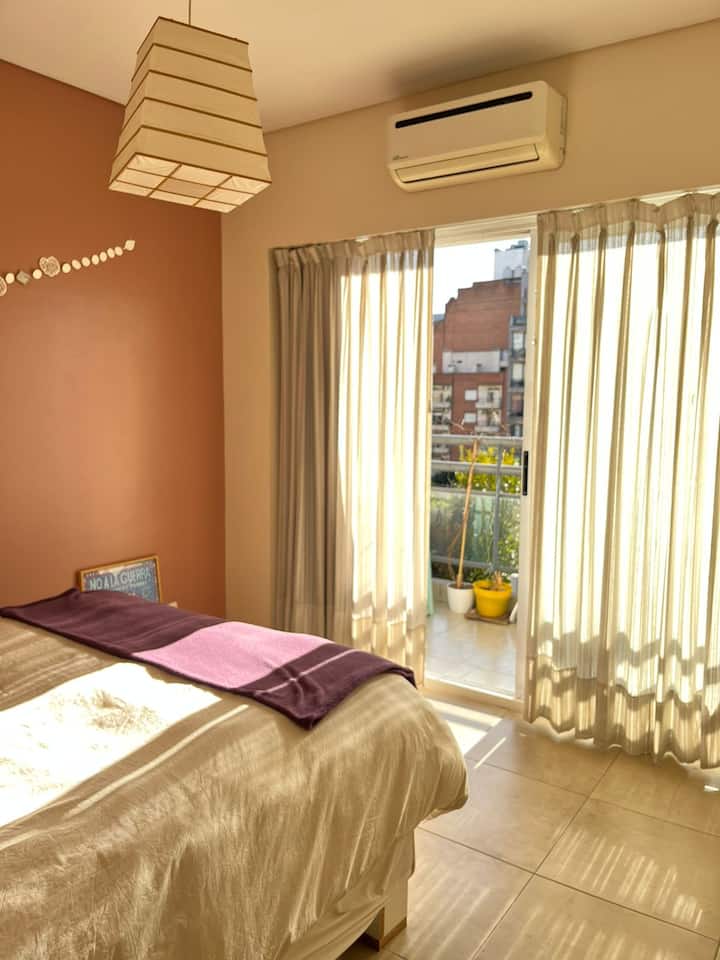 Квартира с 1 спальней с мебелью в Villa Urquiza