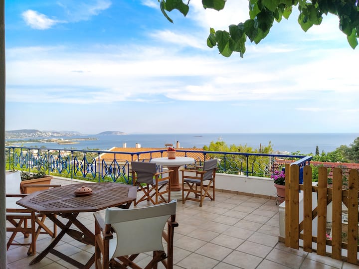 Mary's Apartment With Endless Sea View - Greece