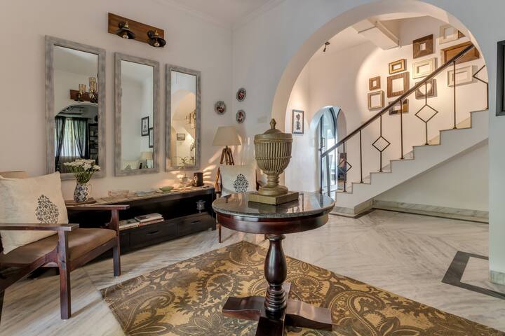 Lobby View with Staircases leading to the upper level