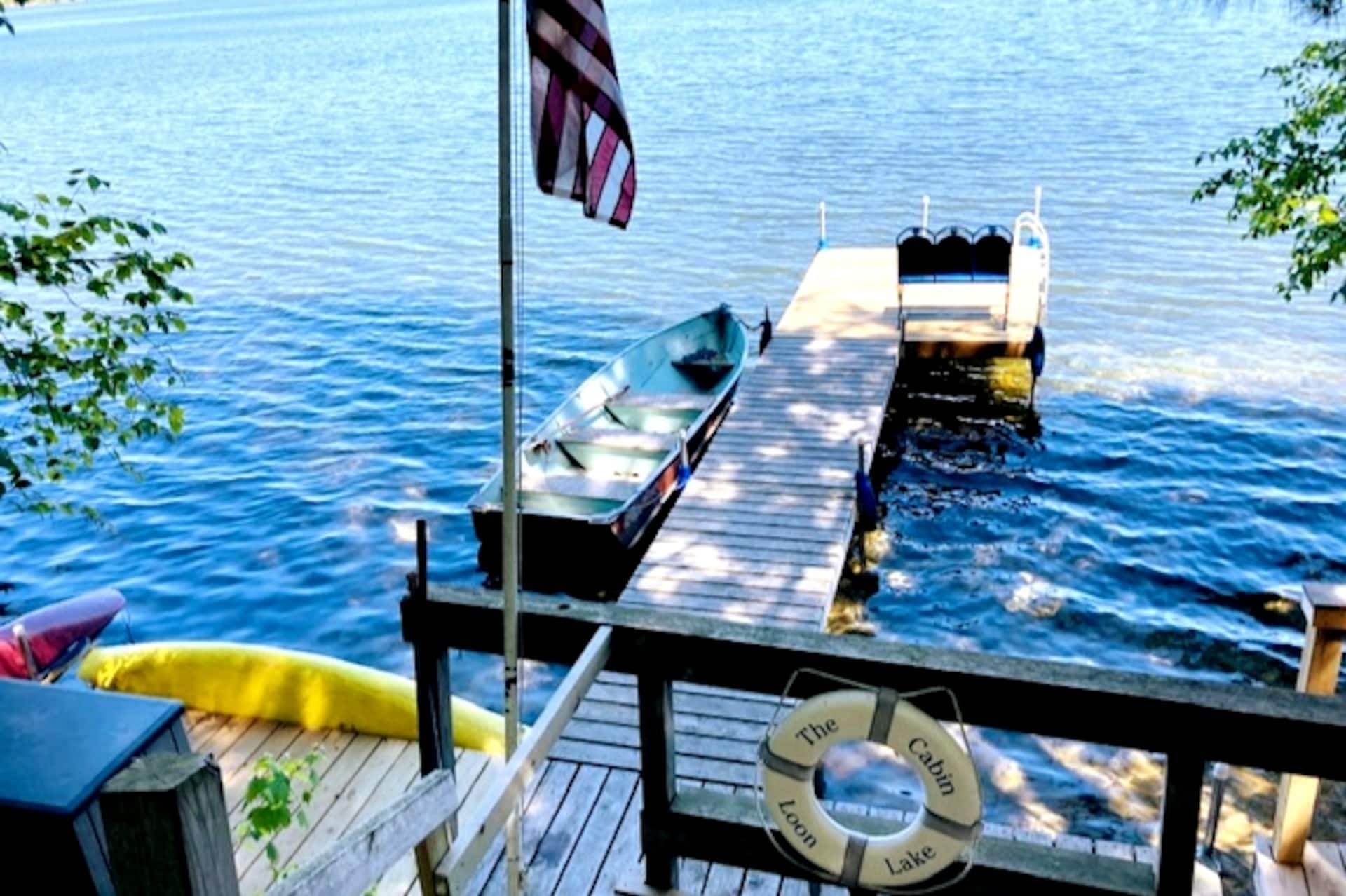 \"The Cabin\" on the shore of Loon Lake! Create Memories! — photo 2
