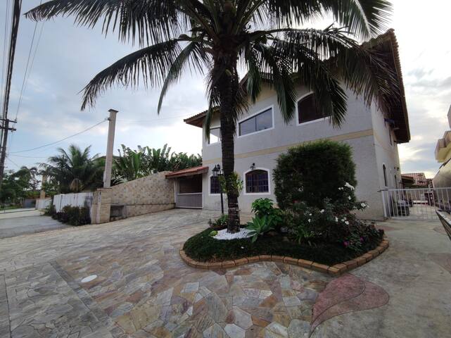 Entire home with 5 bedrooms in Bertioga - 24 pessoas l Sobrado  - Morada da Praia -Boracéia