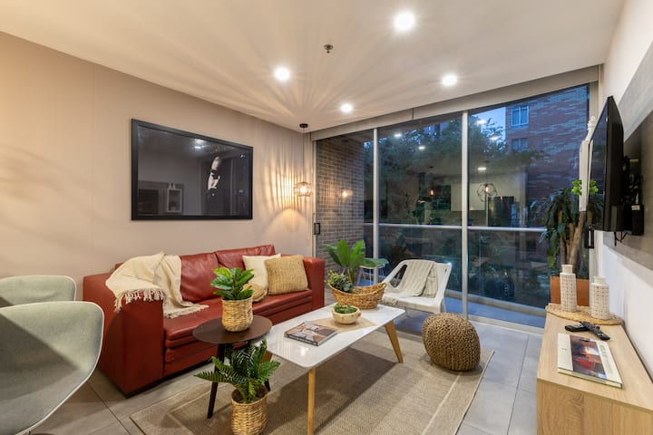 Soul, Chic 1br Apartment W/ Sauna & Cold Plunge - Medellín