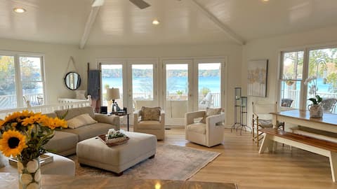 Jackson Lake House. Huge Deck,  Great Sunsets