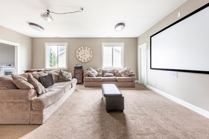 Upscale custom home designed for large groups
