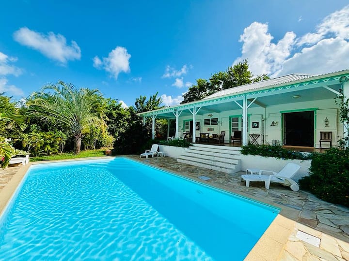Villa Creole Et Jardin Exotique - Martinique