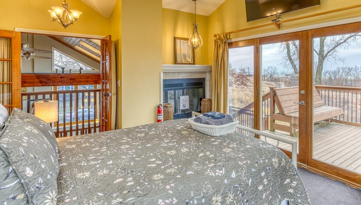 Suita Master e nivelit 6 me pamje piktoreske të liqenit Michigan dhe parkut kombëtar Indiana Dunes